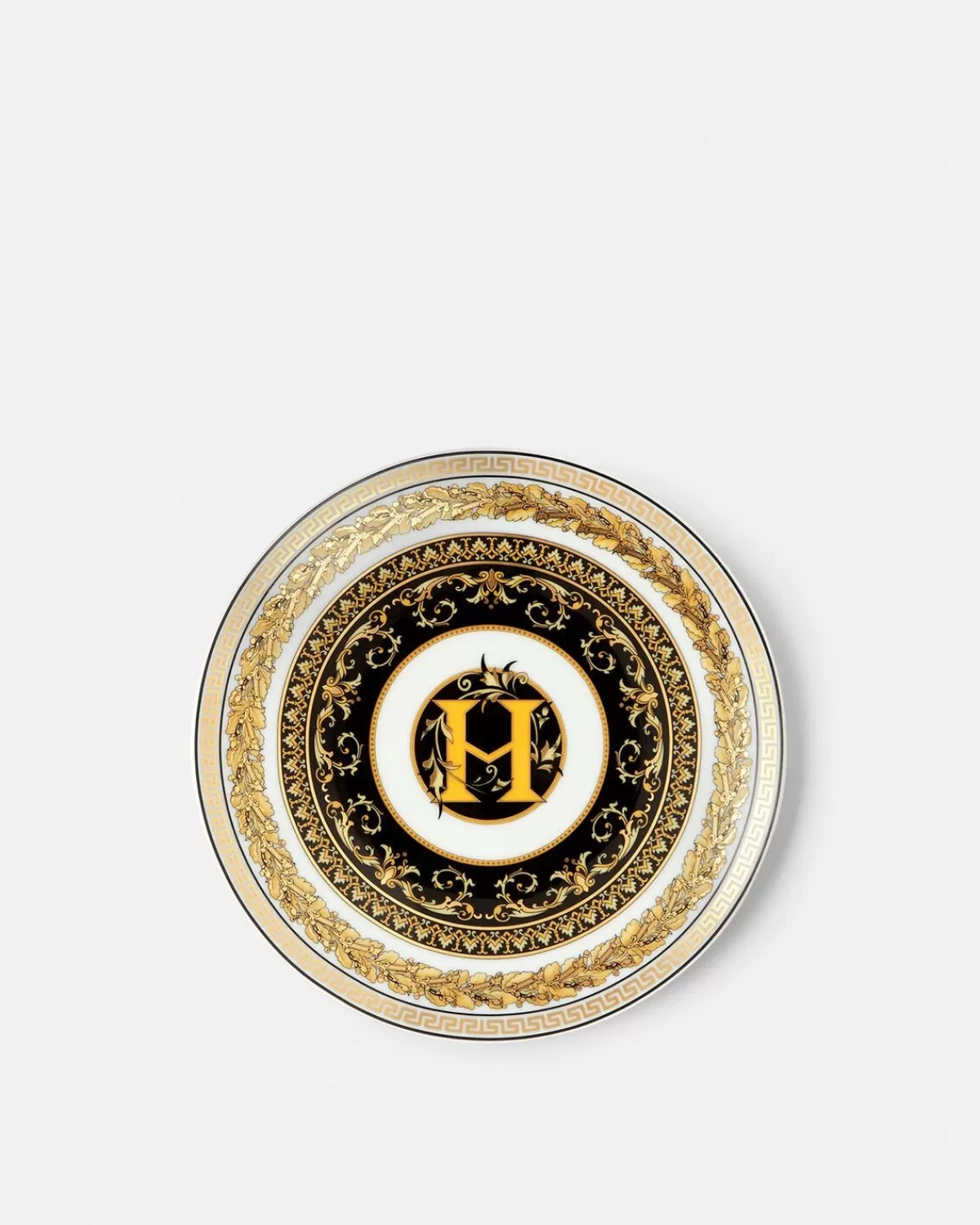 Versace Assiette H Virtus Alphabet 17 Cm