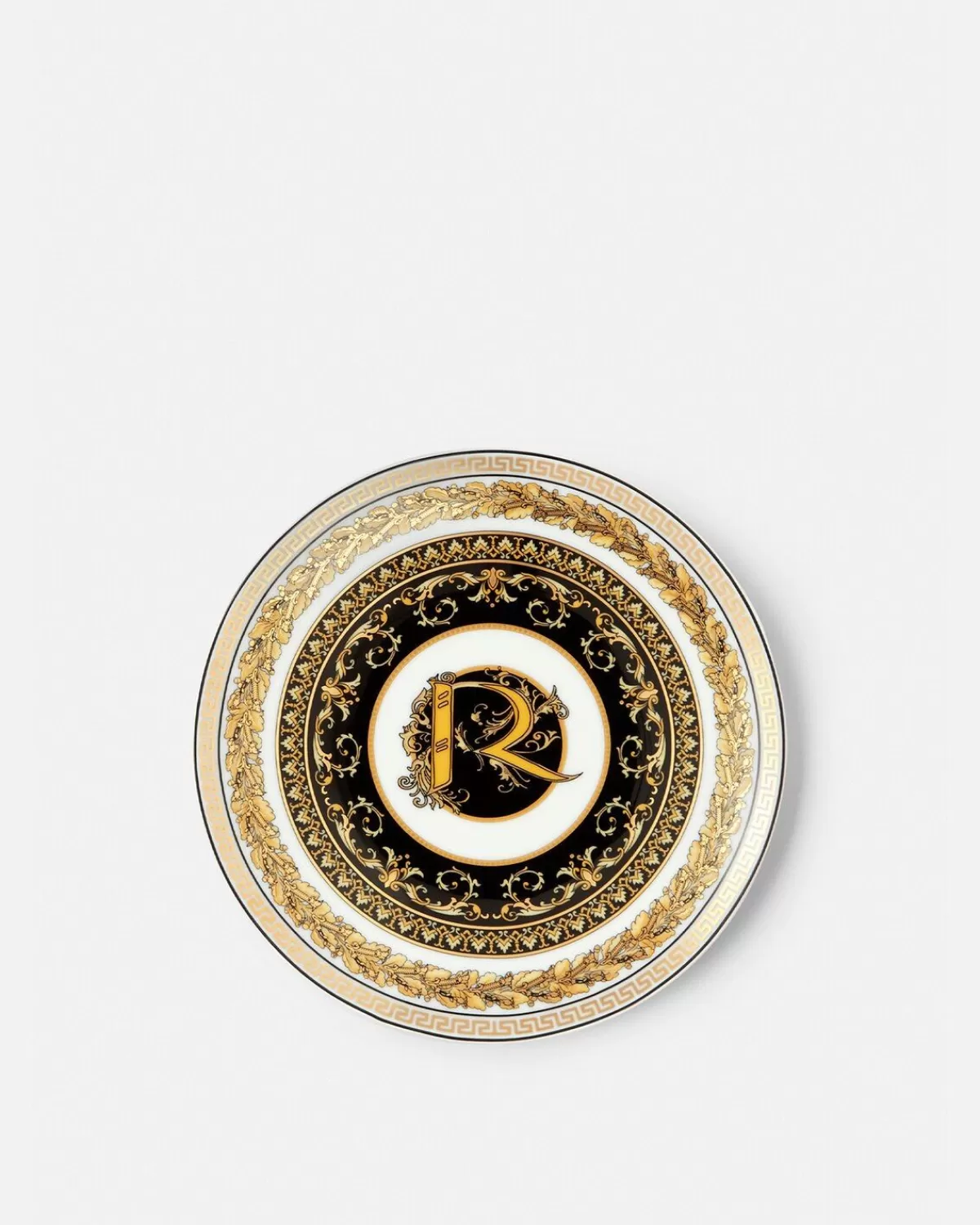 Versace Assiette R Virtus Alphabet 17 Cm