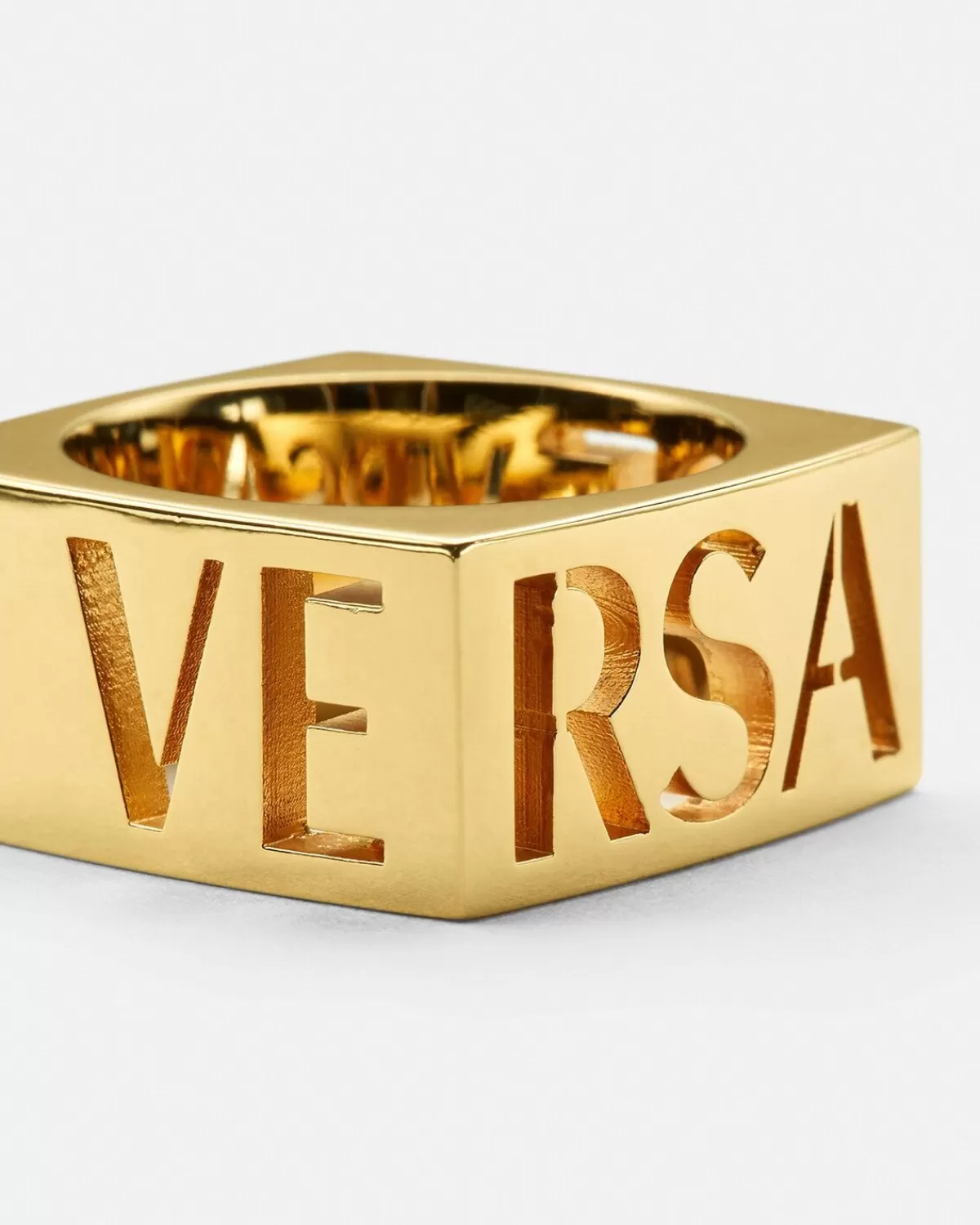 Homme Versace Bague A Logo Medusa