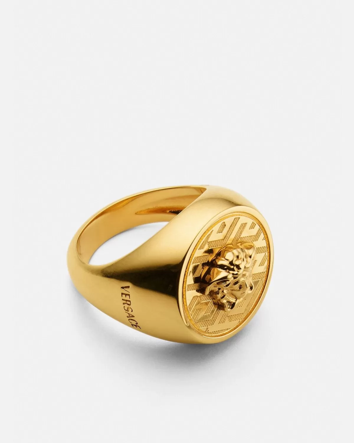 Homme Versace Bague La Greca Medusa