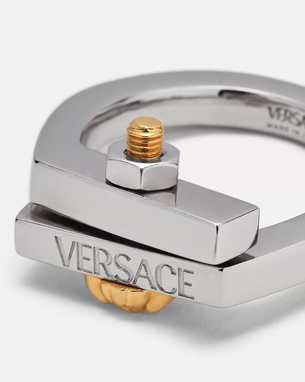 Homme Versace Bague Nuts & Bolts