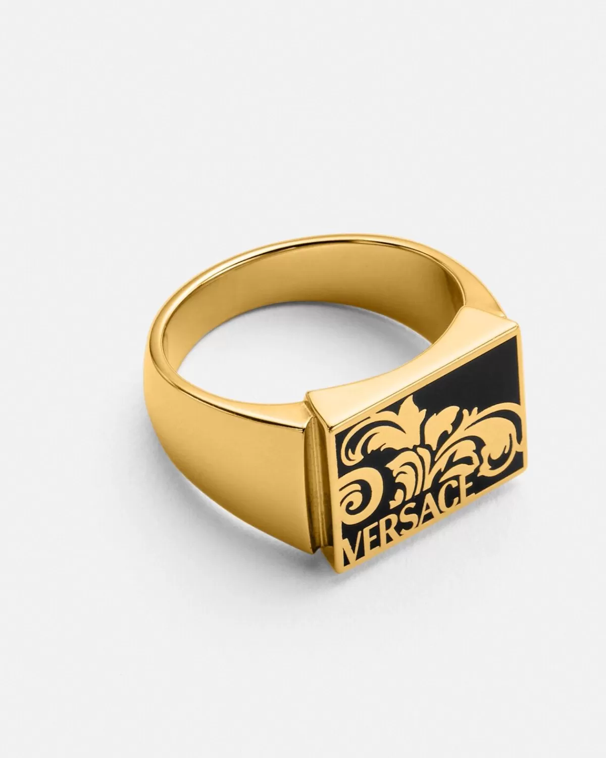 Homme Versace Bague Palmette