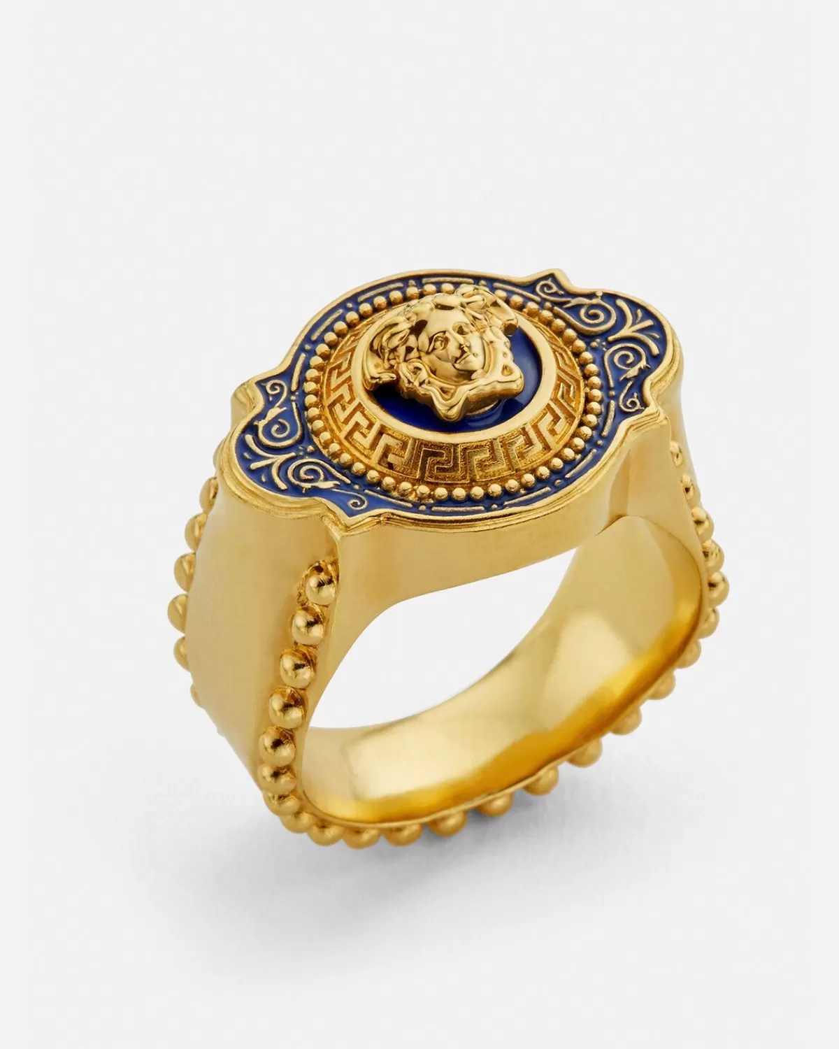 Homme Versace Bague Western Medusa