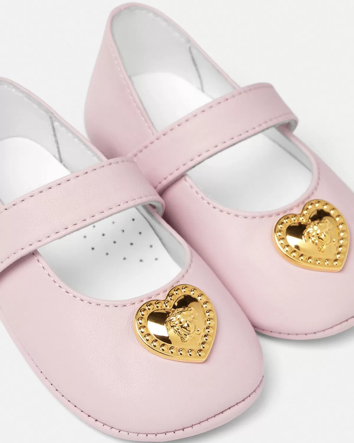 Enfant Versace Ballerines Coeur Medusa Baby