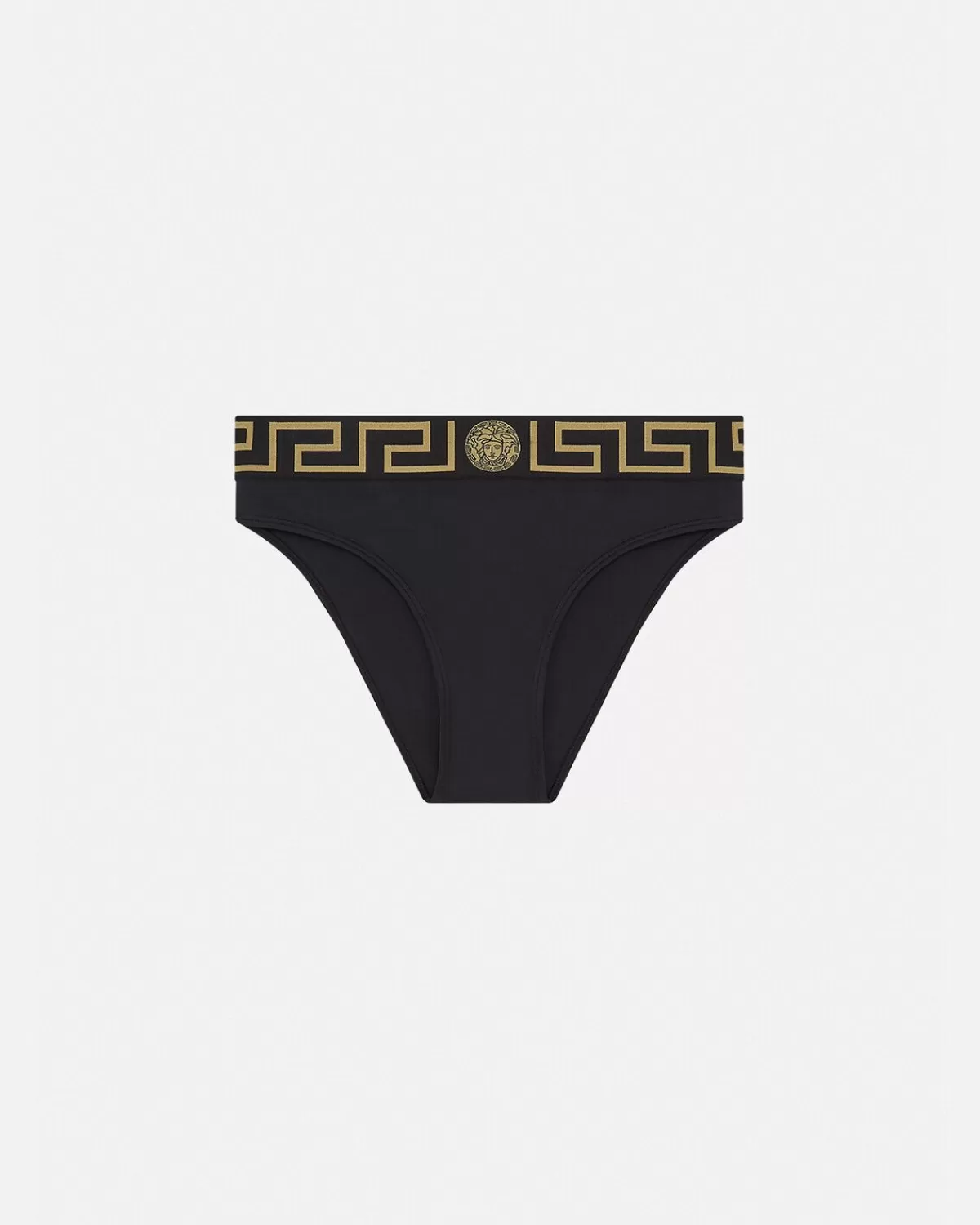 Femme Versace Bas De Bikini A Bordure Greca