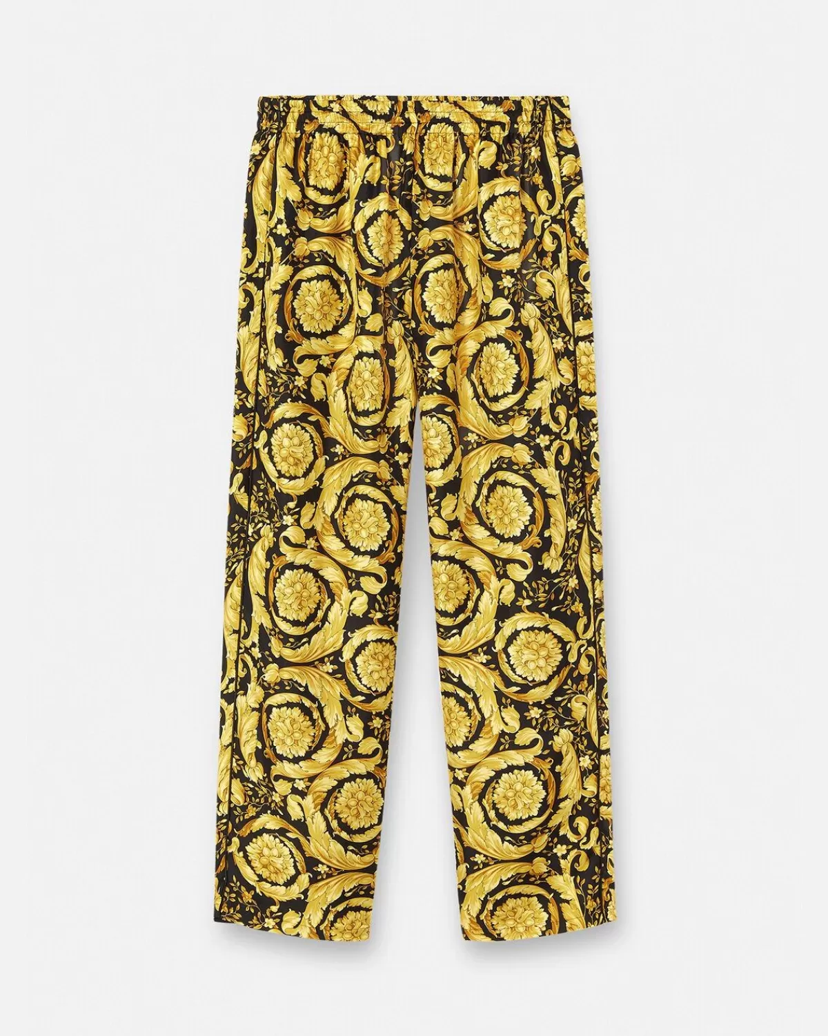 Homme Versace Bas De Pyjama En Soie Barocco