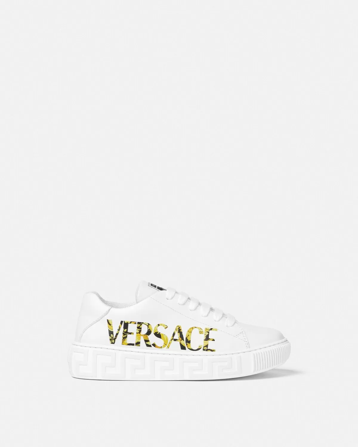 Enfant Versace Baskets Barocco Greca Kids