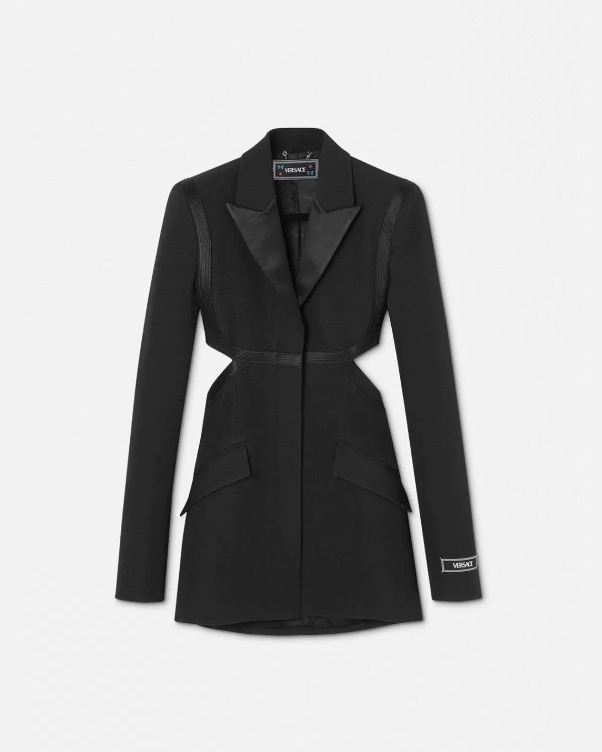 Femme Versace Blazer A Coupe Droite Et Découpes