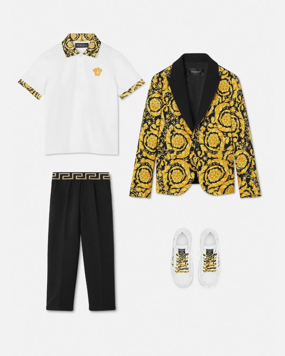 Enfant Versace Blazer Barocco Kids