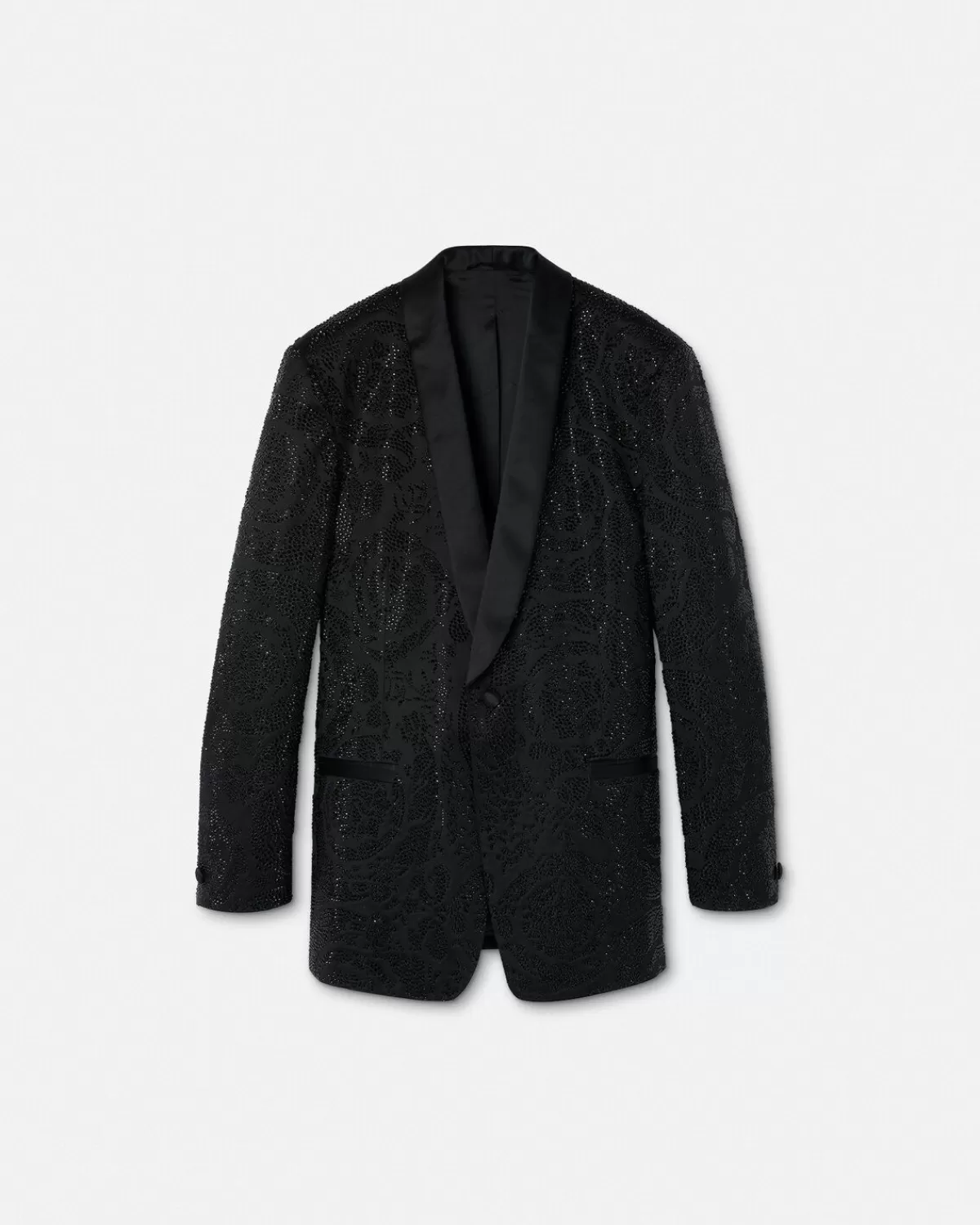 Homme Versace Blazer De Soiree Barocco Silhouette