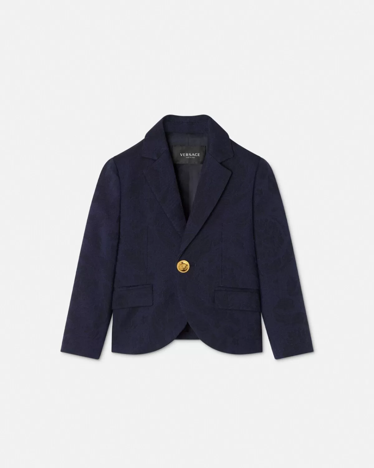 Enfant Versace Blazer En Jacquard Barocco Baby