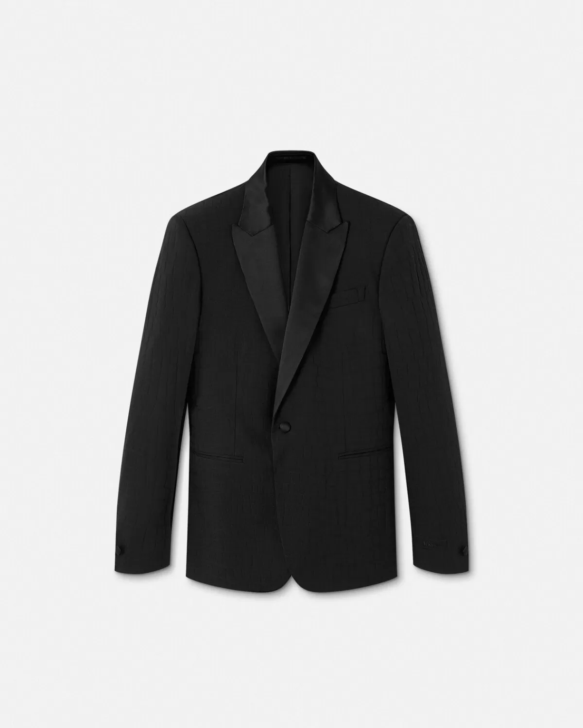 Homme Versace Blazer En Jacquard Effet Croco