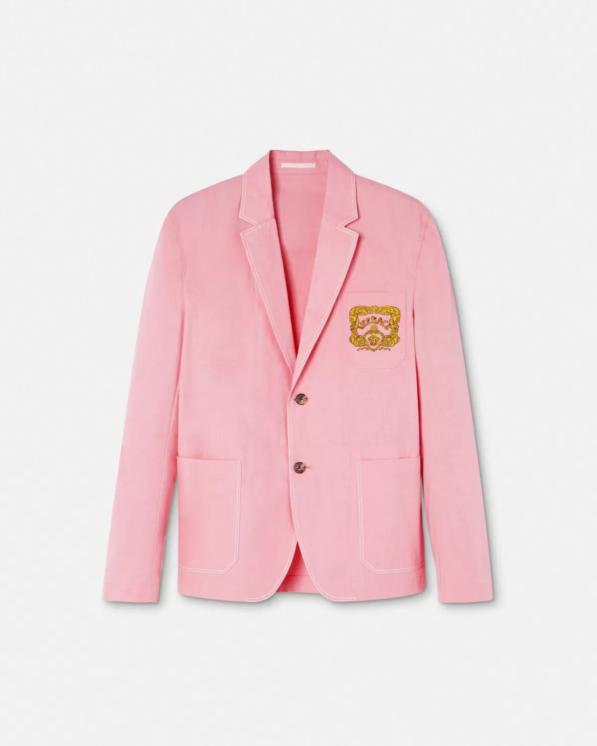 Homme Versace Blazer Seashell Baroque