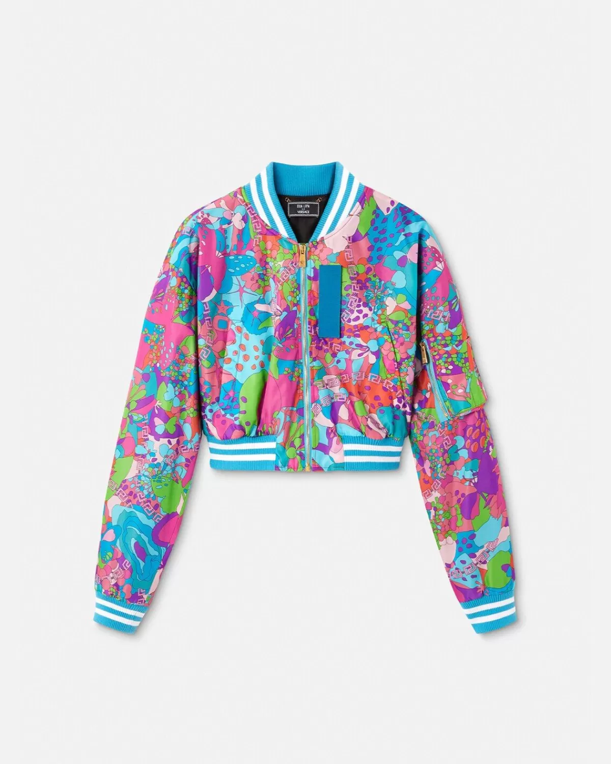 Femme Versace Bomber Court Floral Summer