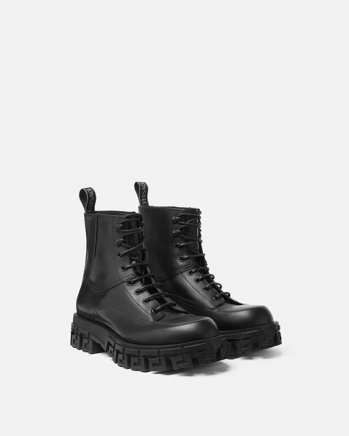 Homme Versace Bottes Greca Portico