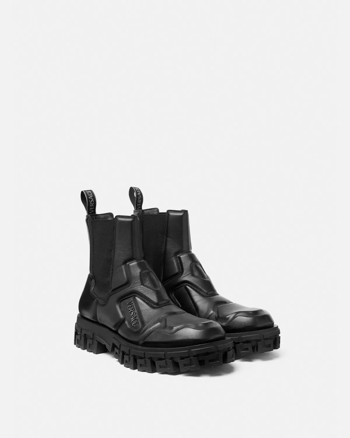 Homme Versace Bottes Greca Portico