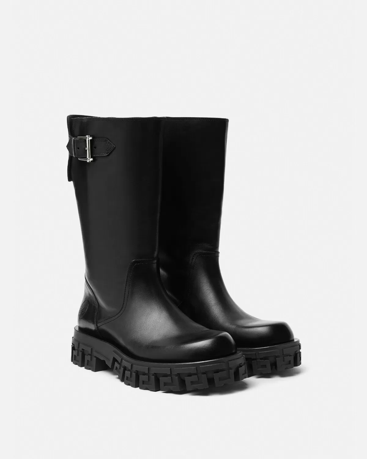 Homme Versace Bottes Greca Portico