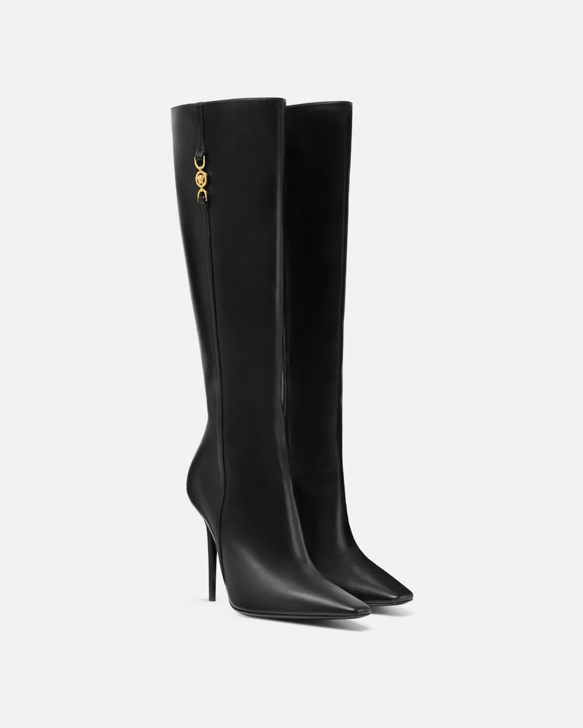 Femme Versace Bottes Hauteur Genoux Medusa '95