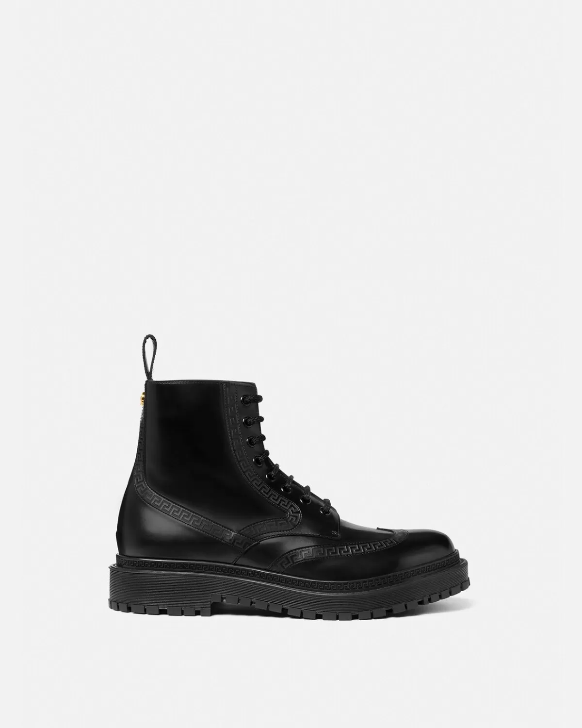 Homme Versace Bottines Greca