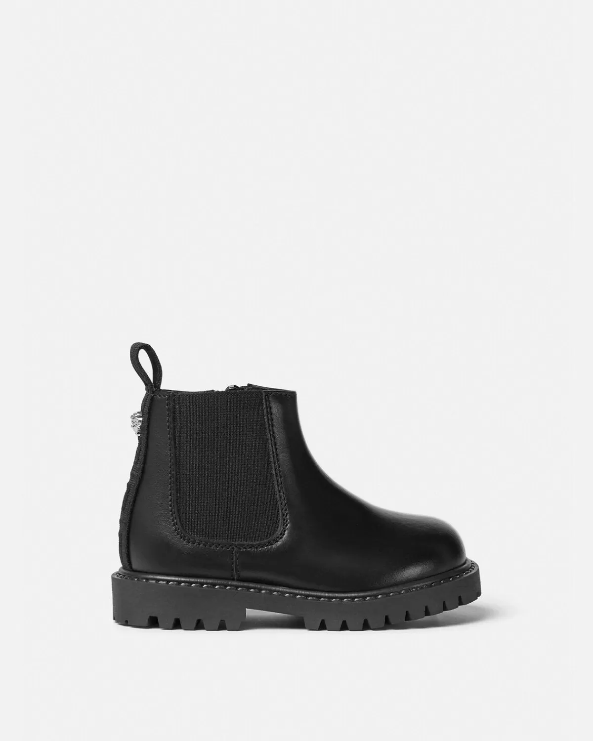 Enfant Versace Bottines Medusa Baby En Cuir