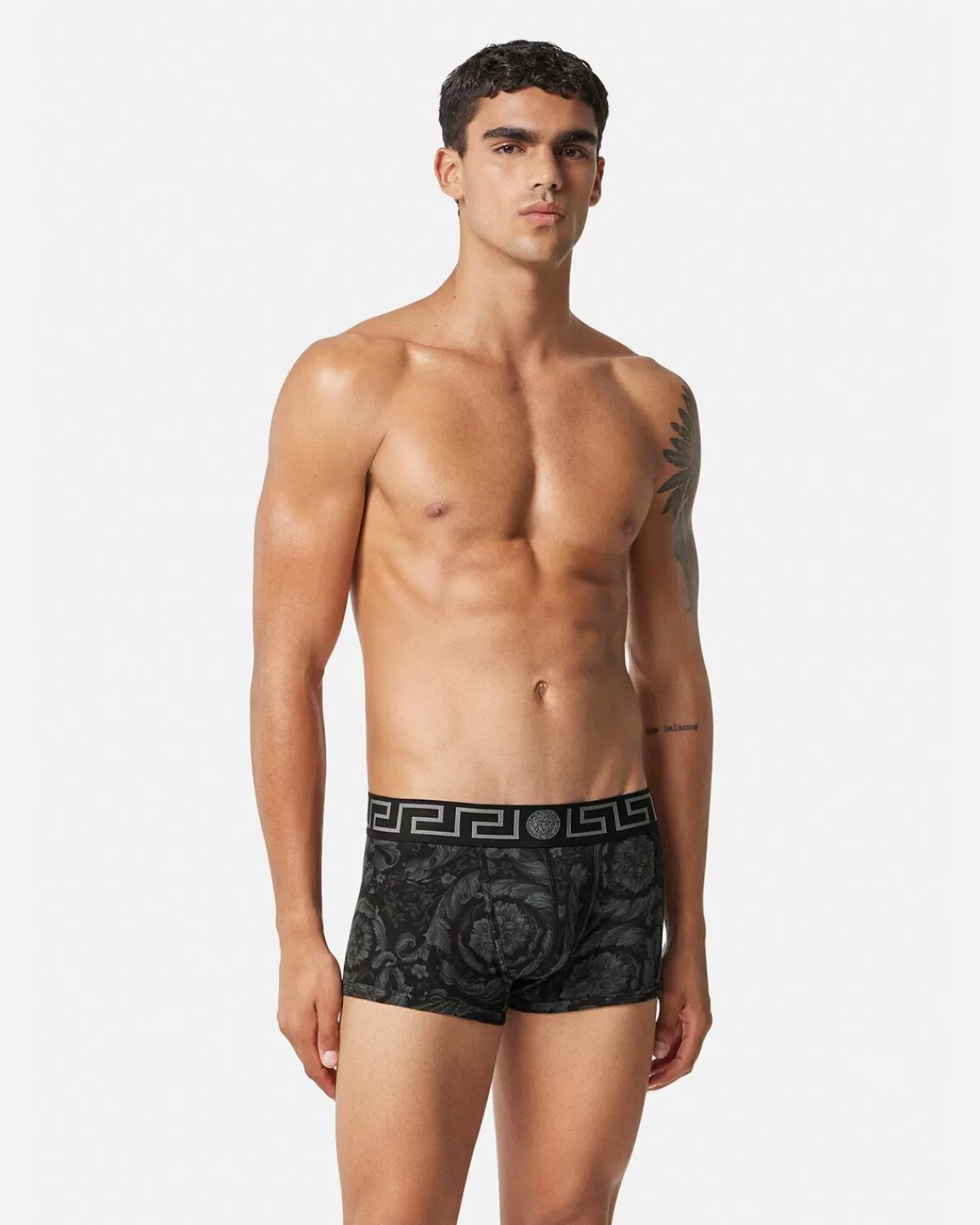 Homme Versace Boxer Adherent Barocco