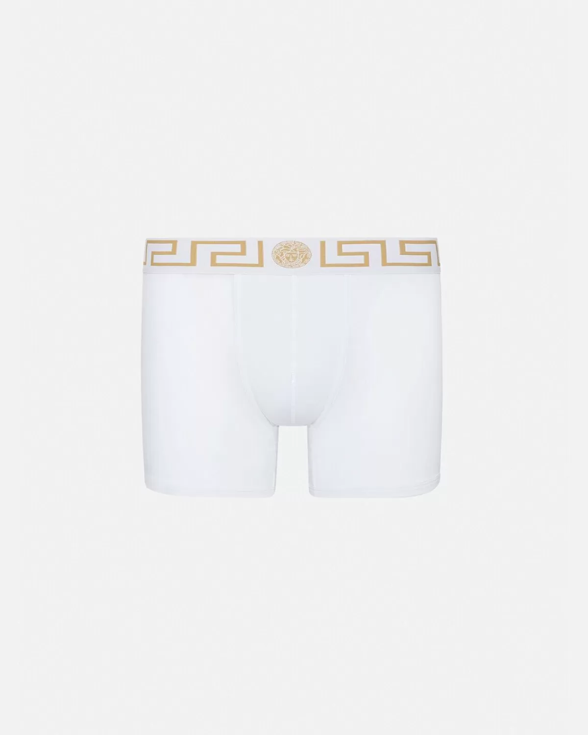 Homme Versace Boxer Long A Bordure Greca