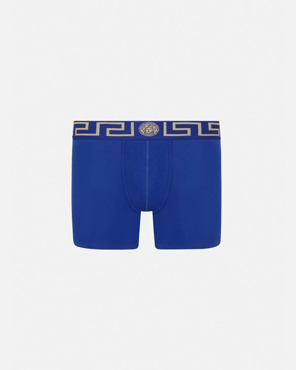 Homme Versace Boxer Long A Bordure Greca