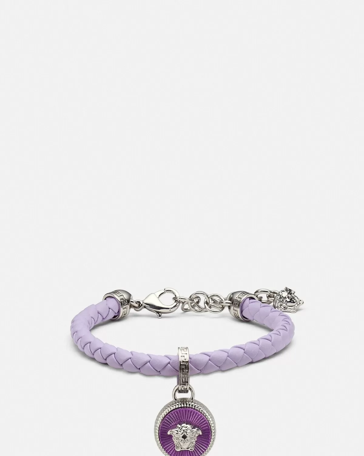 Femme Versace Bracelet En Cuir Medusa Biggie