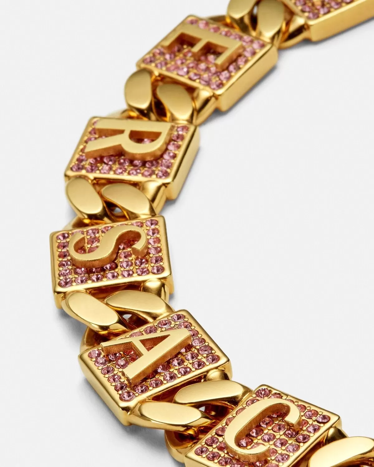 Femme Versace Bracelet Tiles A Cristaux