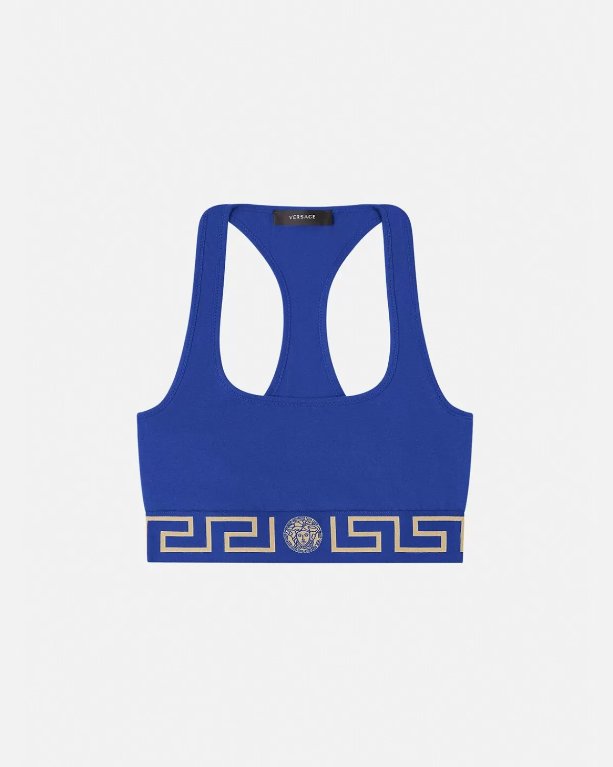 Femme Versace Brassiere Décolletee A Bordure Greca