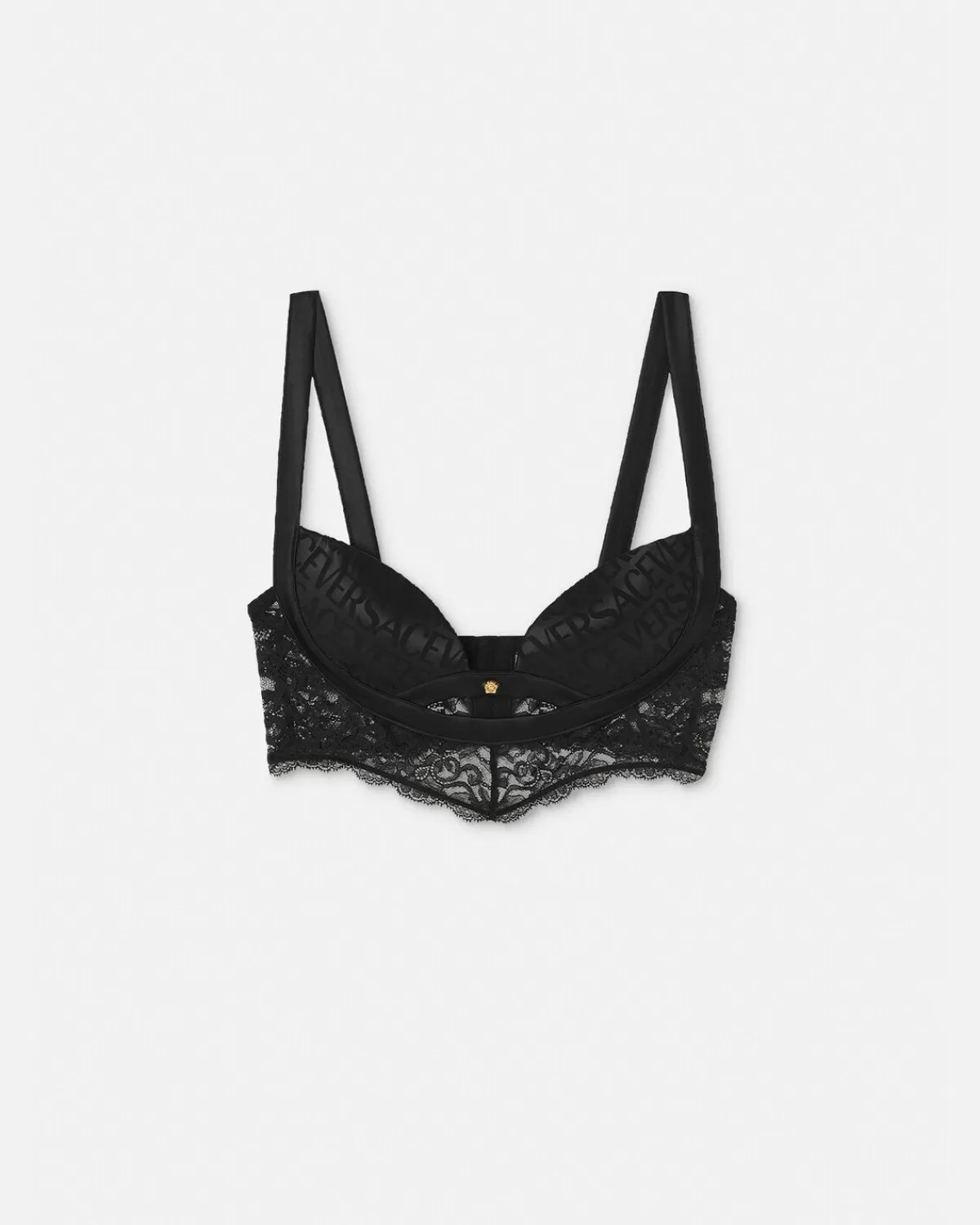 Femme Versace Brassiere Allover Barocco En Dentelle