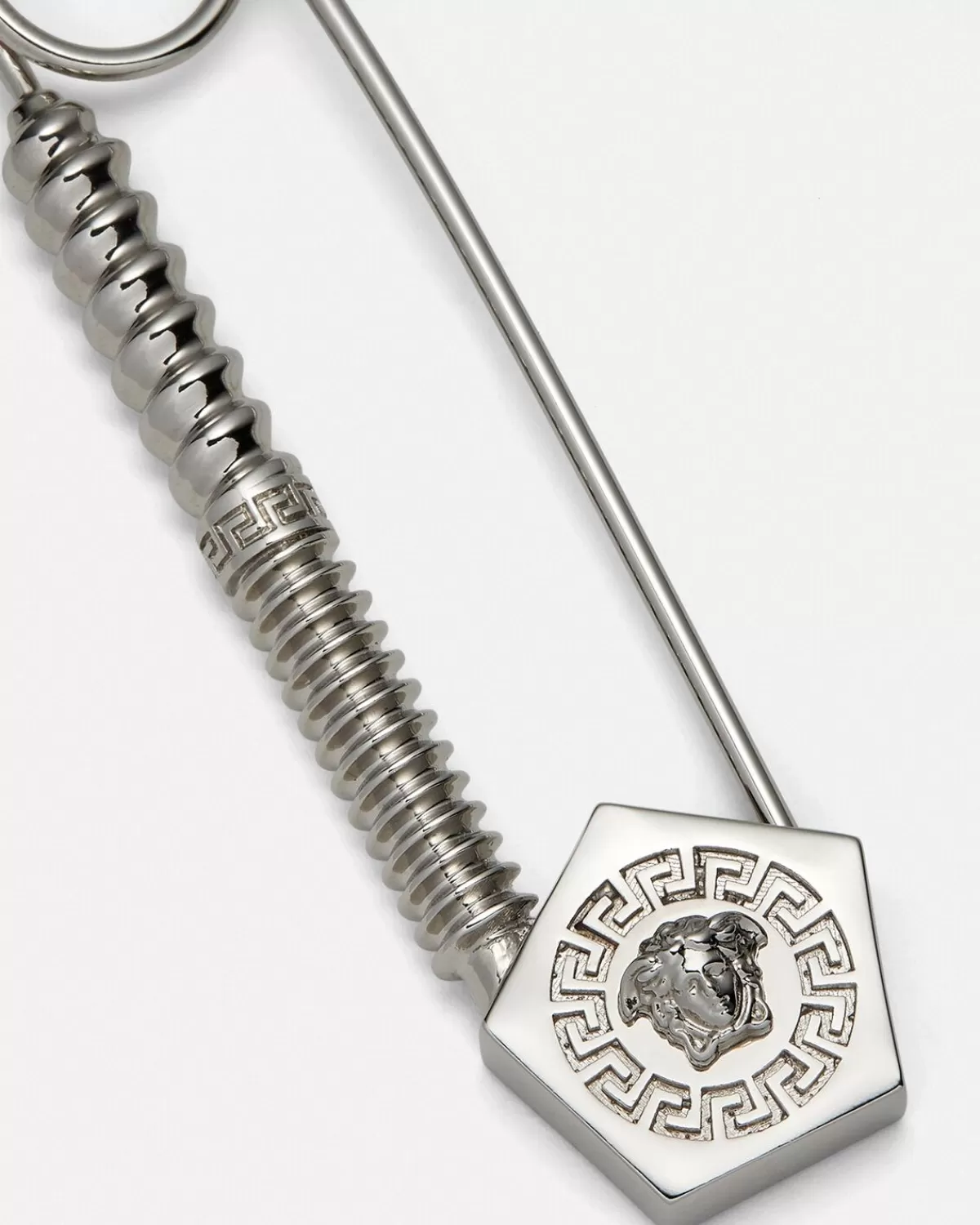 Homme Versace Broche Nuts & Bolts Safety Pin