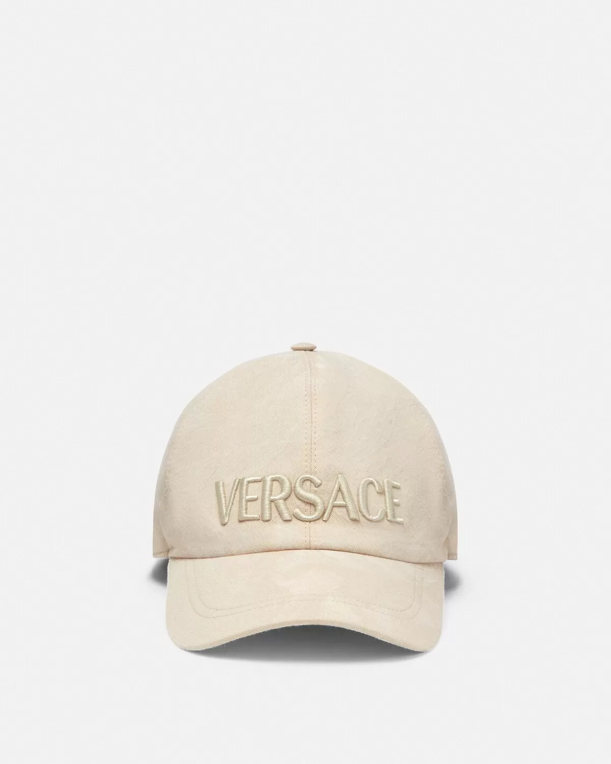 Homme Versace Casquette De Baseball A Logo Brode