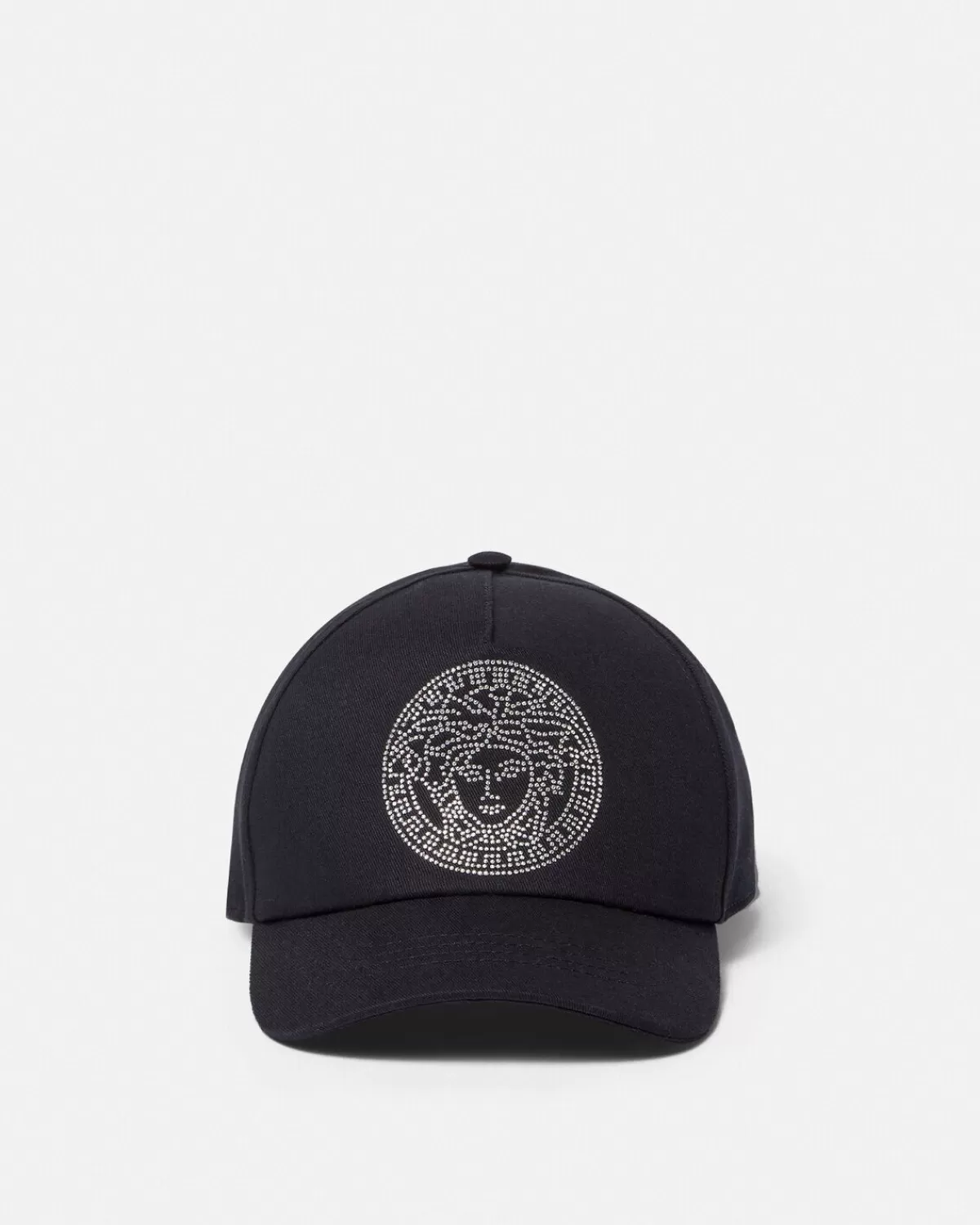 Homme Versace Casquette De Baseball Medusa Cloutee