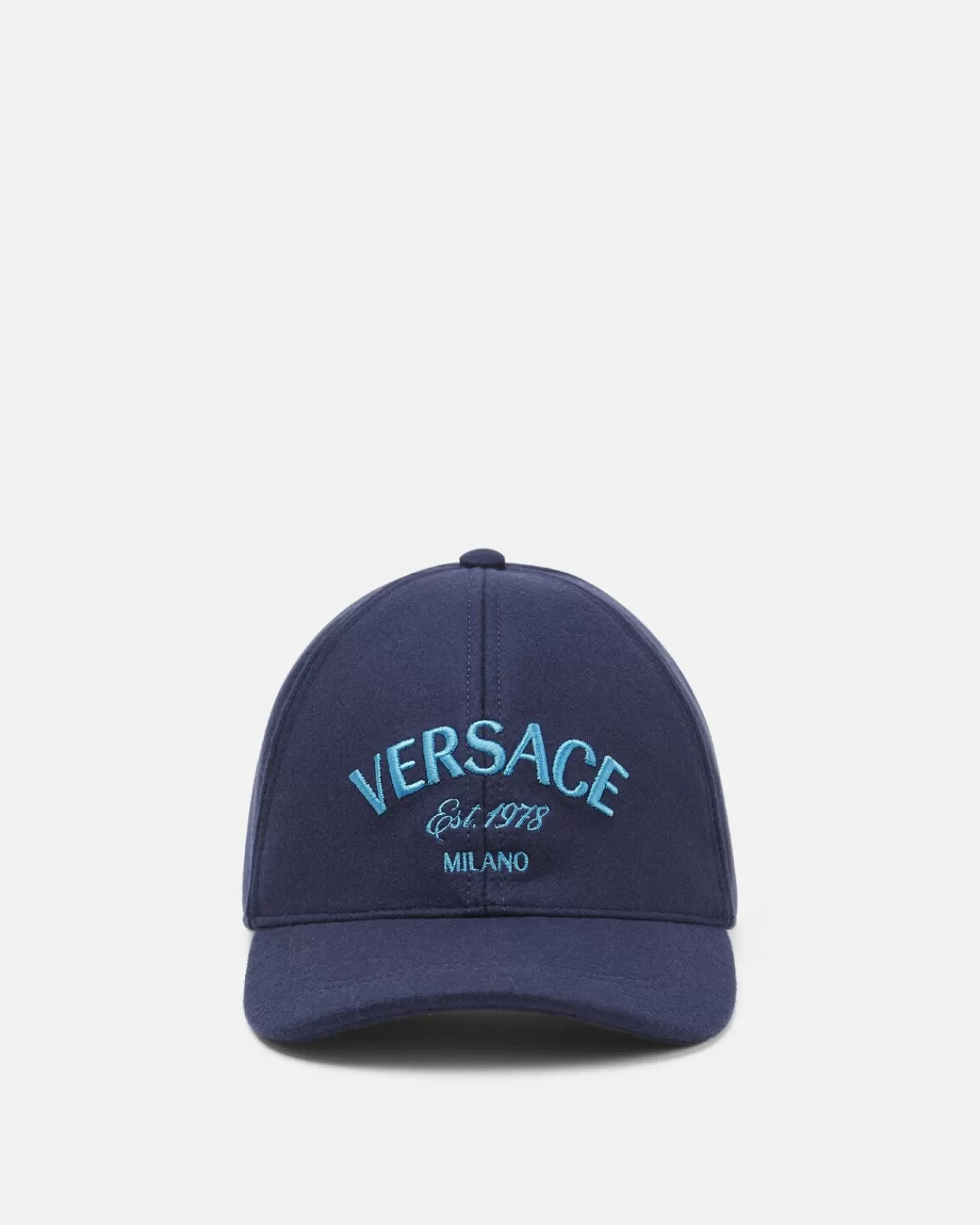 Homme Versace Casquette De Baseball Milano Stamp