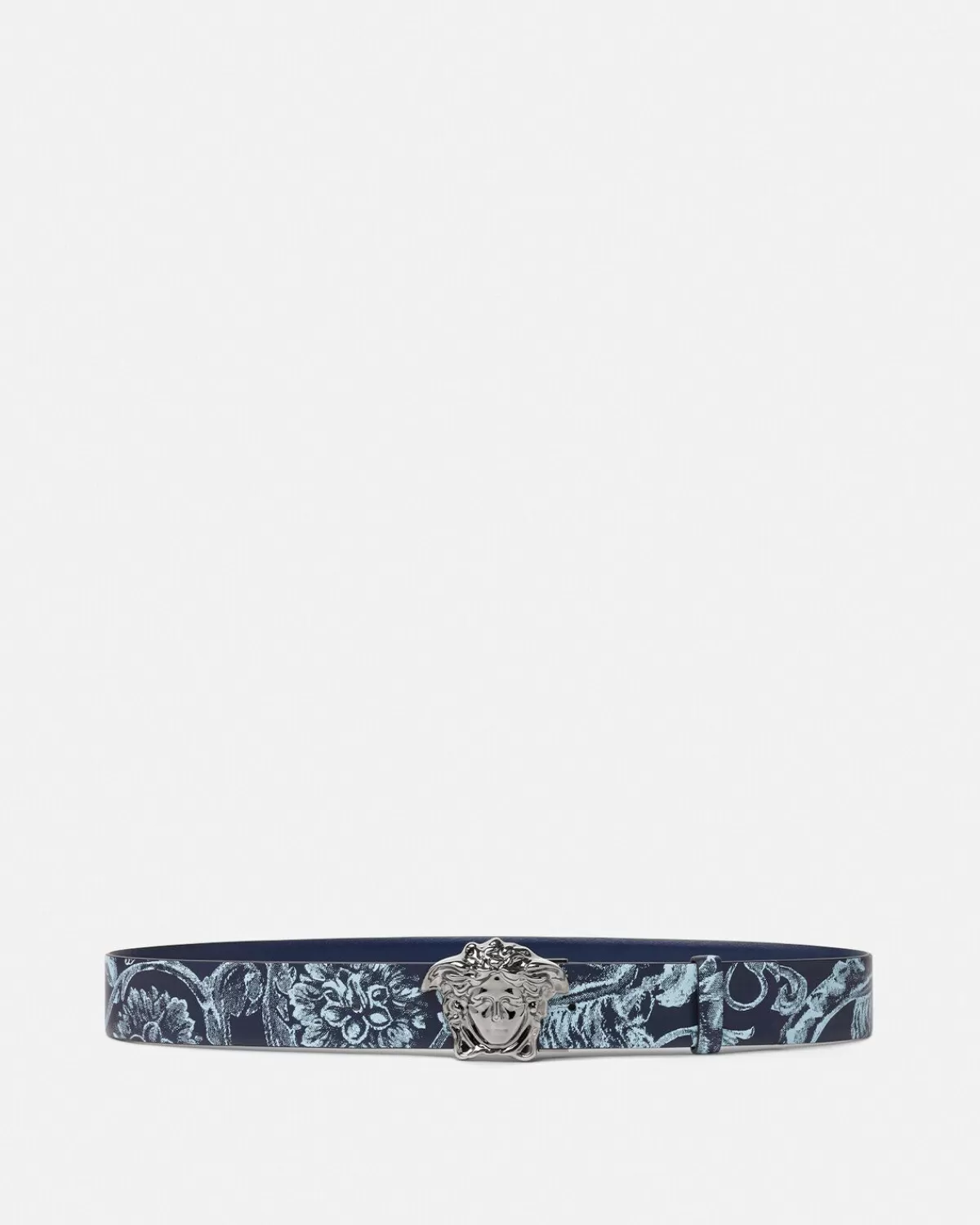 Homme Versace Ceinture Barocco Stencil La Medusa