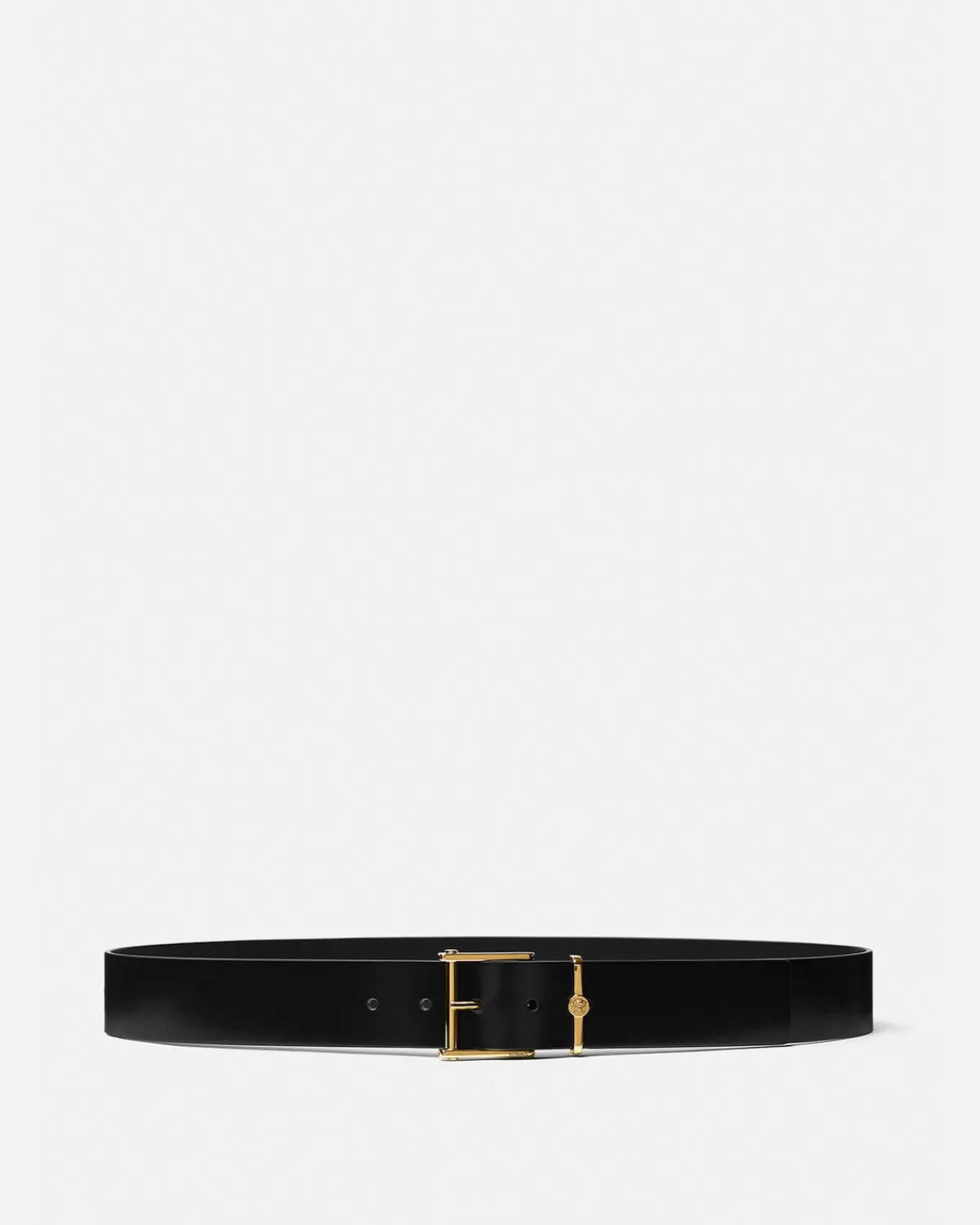 Homme Versace Ceinture En Cuir Column