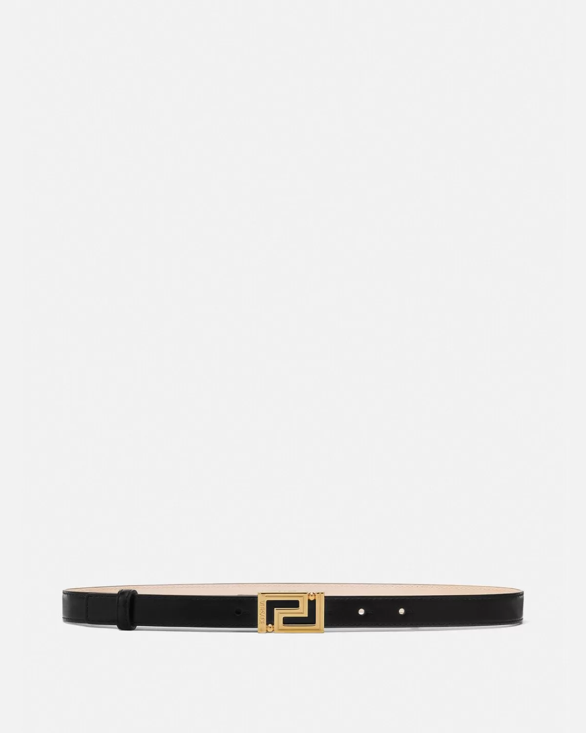 Femme Versace Ceinture En Cuir Greca Goddess