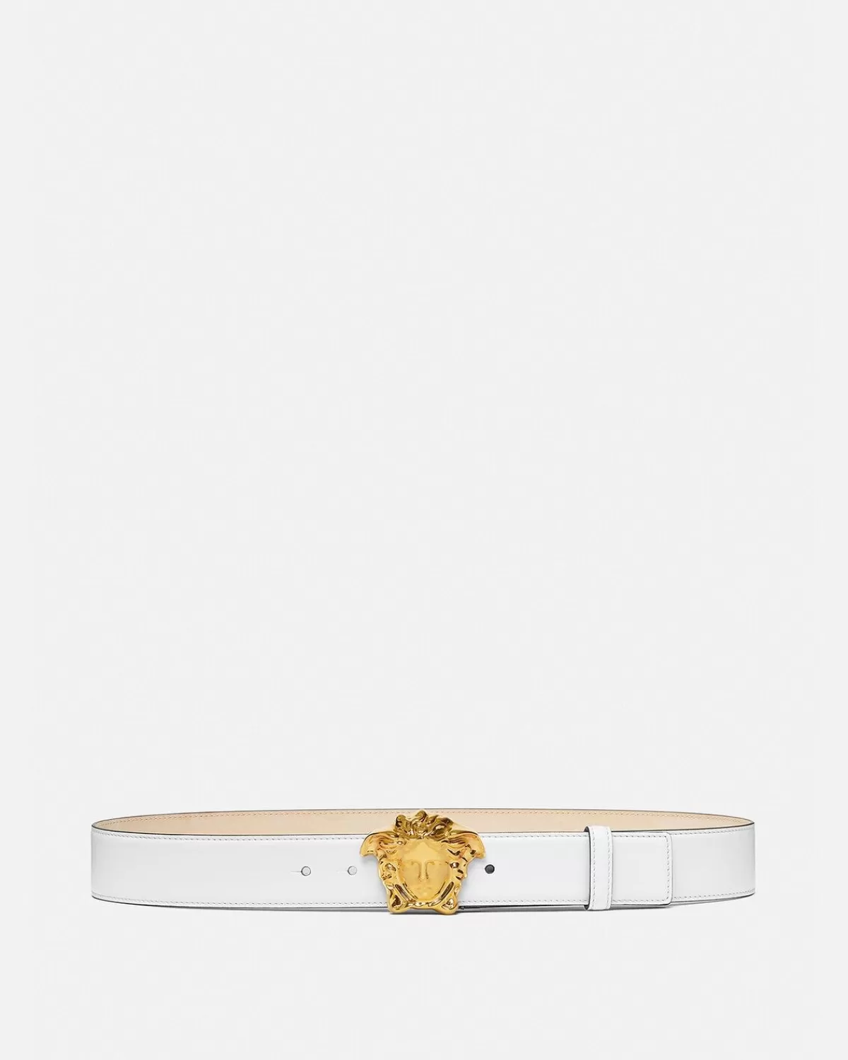 Homme Versace Ceinture En Cuir La Medusa