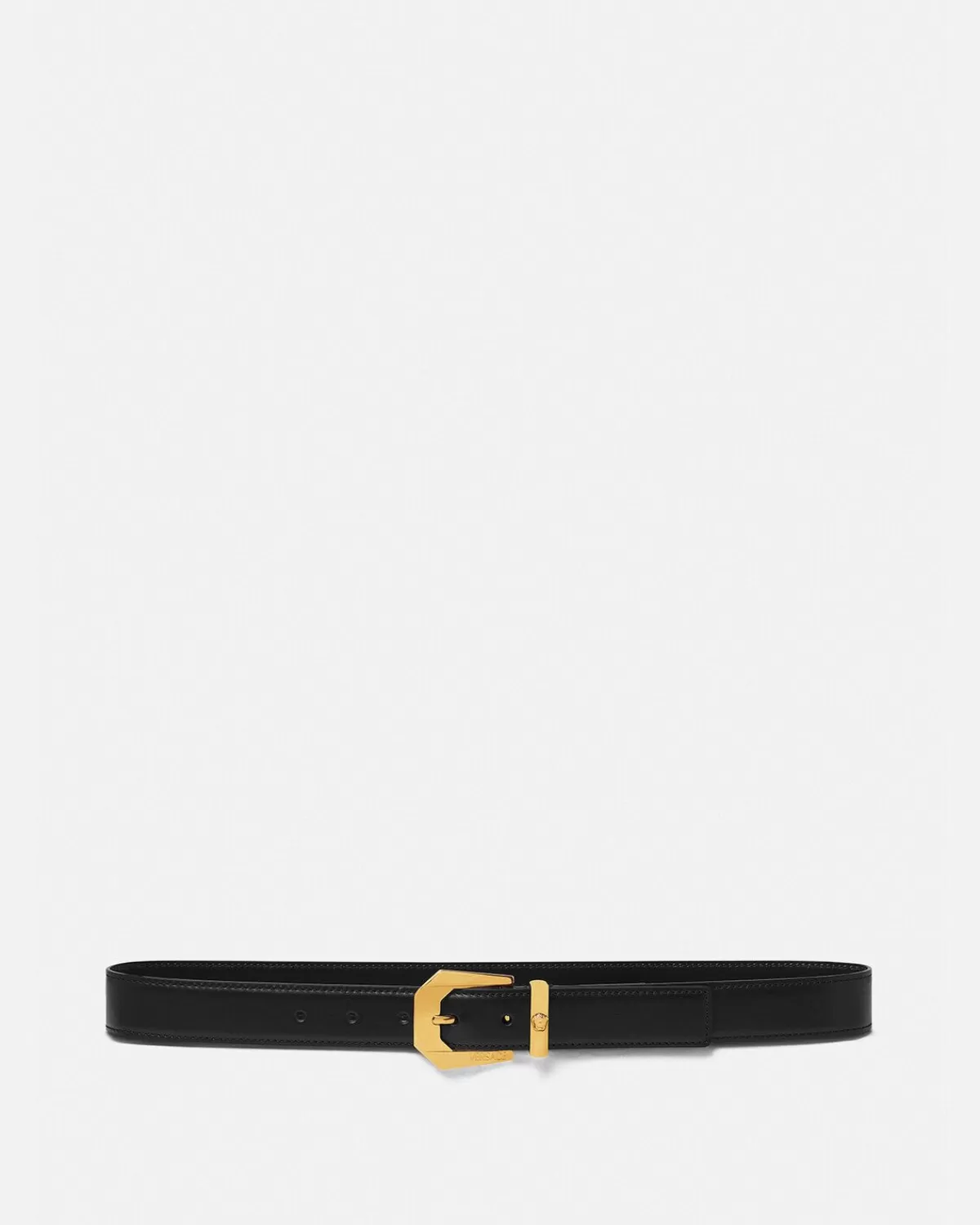 Homme Versace Ceinture En Cuir Medusa