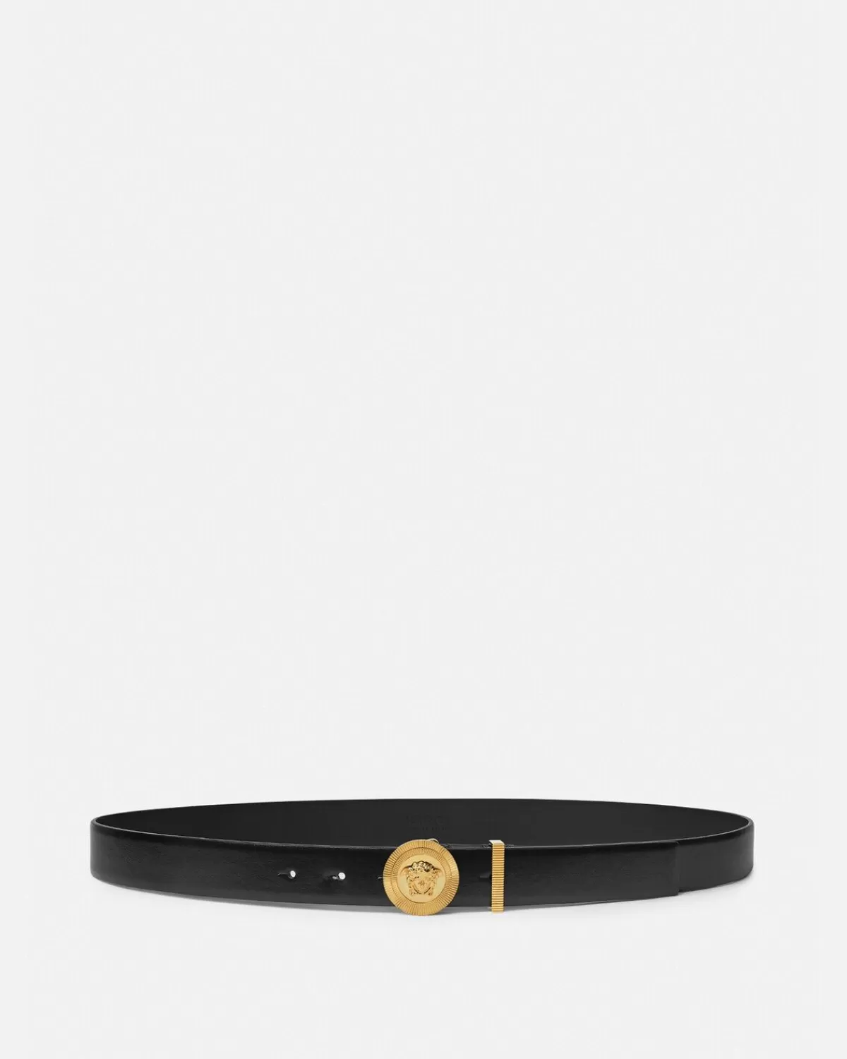 Homme Versace Ceinture En Cuir Medusa Biggie