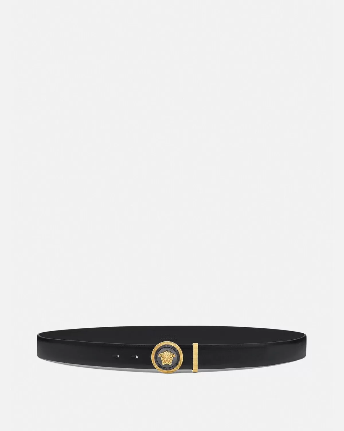 Homme Versace Ceinture En Cuir Medusa Biggie