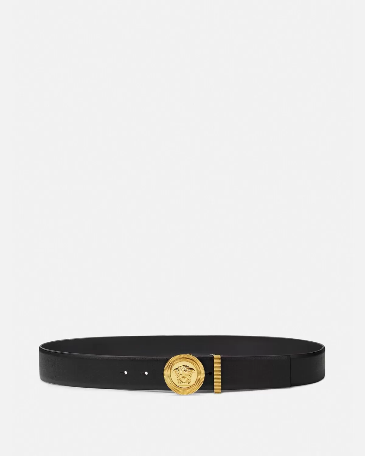 Homme Versace Ceinture En Cuir Medusa Biggie