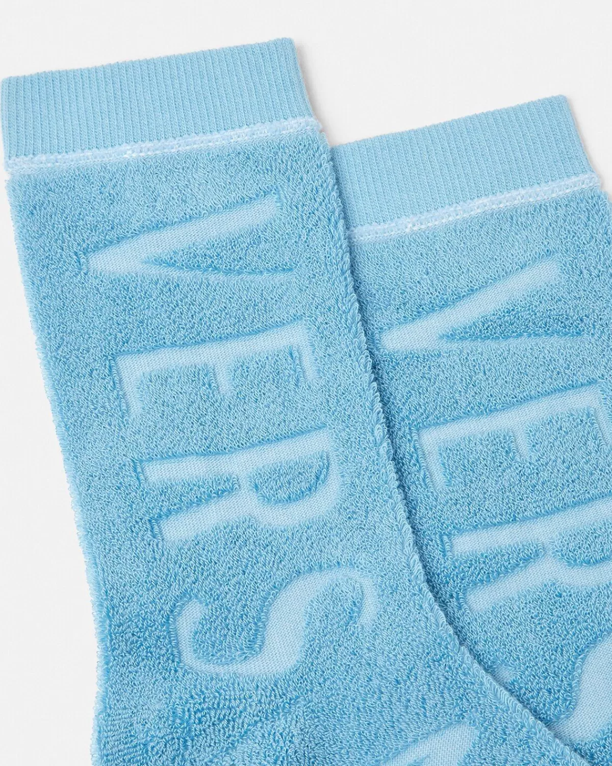 Homme Versace Chaussettes A Logo En Tissu Eponge