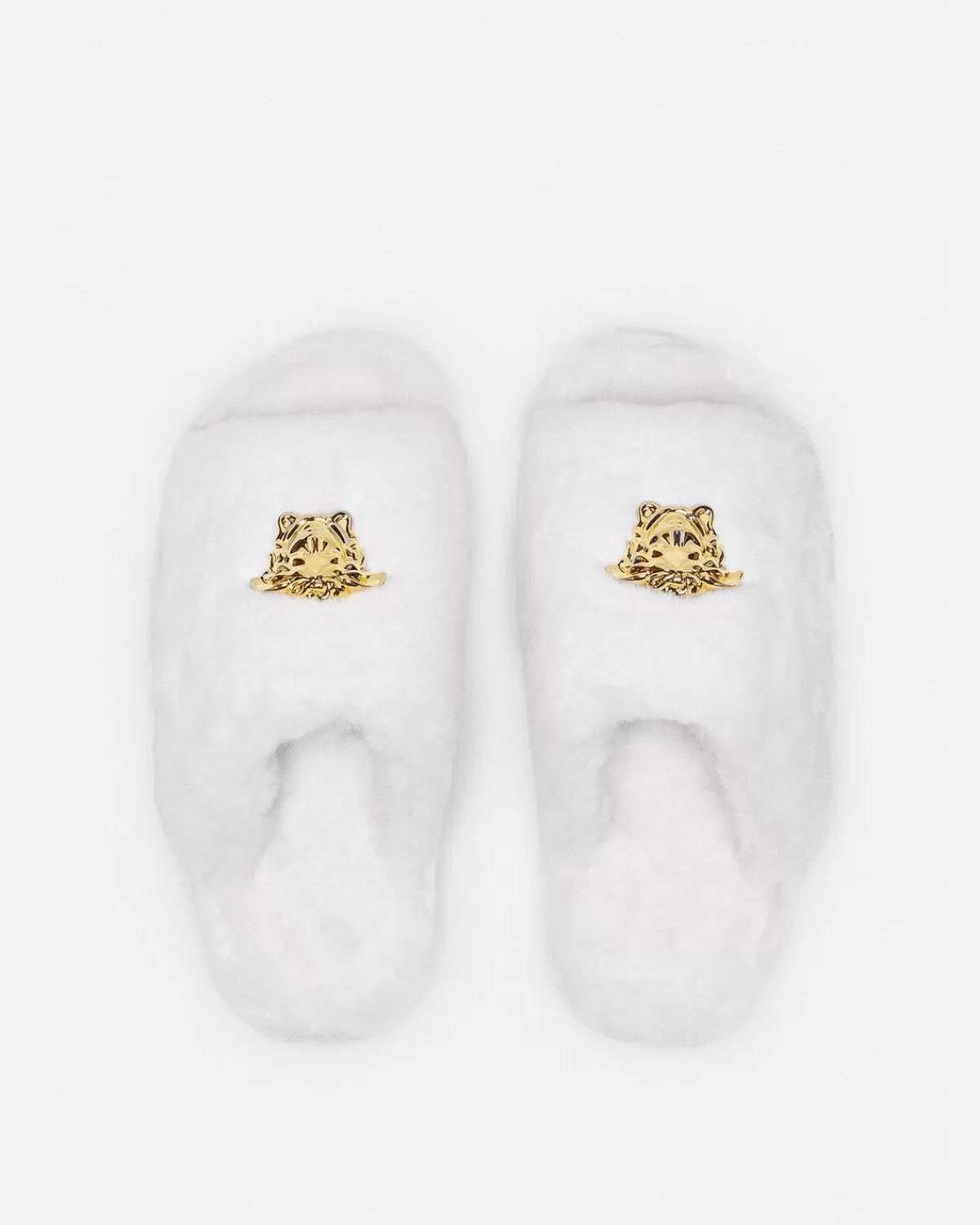 Unisexe Versace Chaussons En Fausse Fourrure Icon