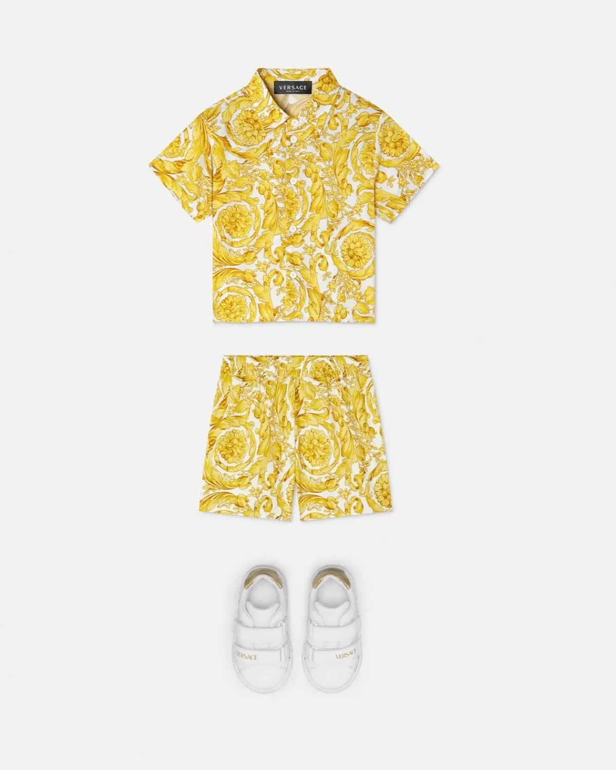 Enfant Versace Chemise Barocco Baby