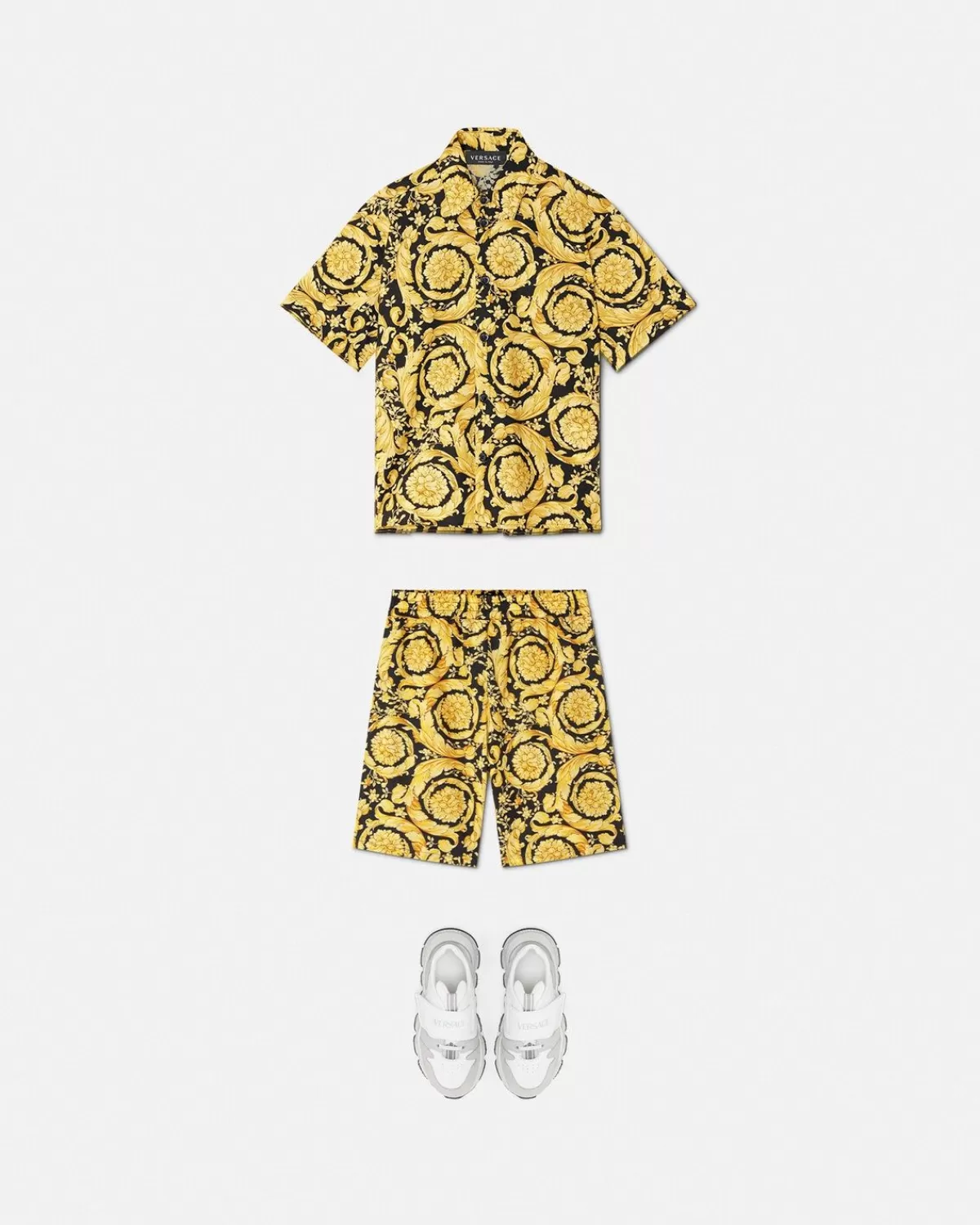 Enfant Versace Chemise Barocco Kids