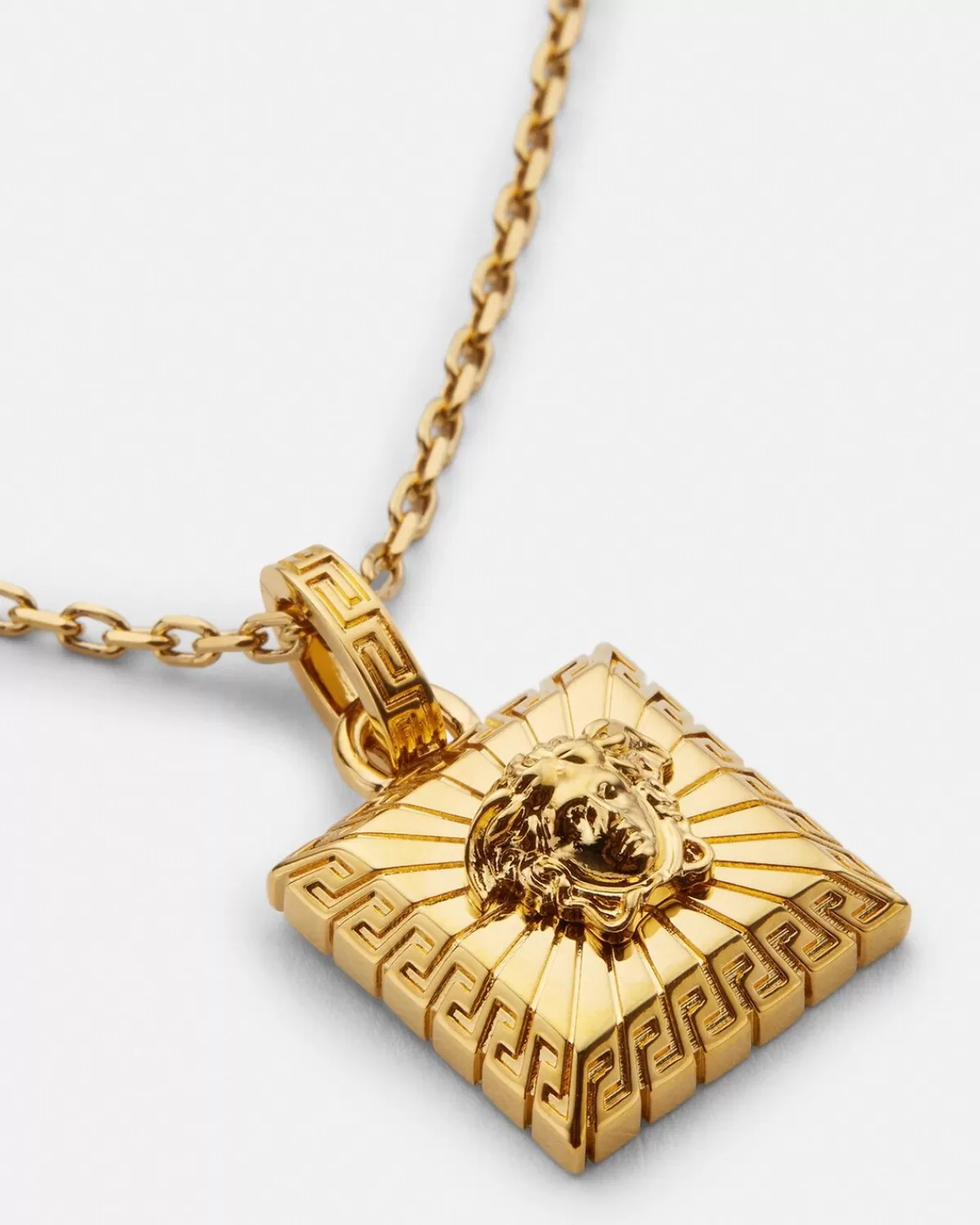 Homme Versace Collier A Medusa Carree