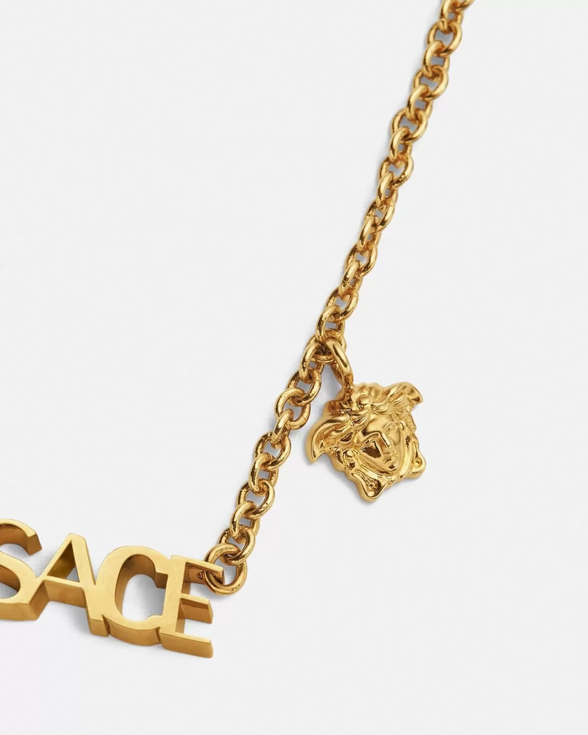 Homme Versace Collier Avec Logo