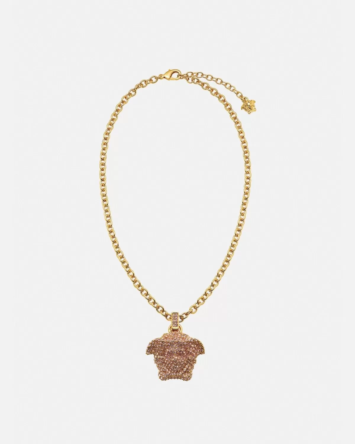 Femme Versace Collier La Medusa Avec Cristaux